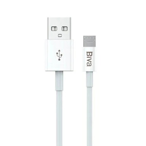 کابل میکرو یو اس بی فست شارژ 2.4 آمپر بیوا C-10V طول 1.2 متر