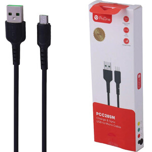 کابل میکرو یو اس بی 2.1 آمپر پرووان PCC285M طول 1 متر