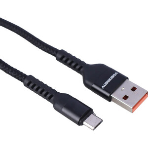 کابل میکرو یو اس بی فست شارژ 3.6 آمپر دنمن D39V طول 1 متر