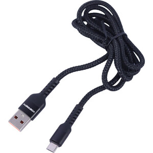 کابل میکرو یو اس بی فست شارژ 3.6 آمپر دنمن D39V طول 1 متر