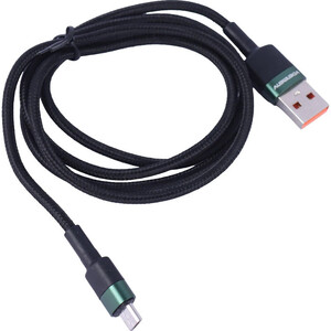 کابل میکرو یو اس بی فست شارژ 3 آمپر دنمن D61V طول 1 متر