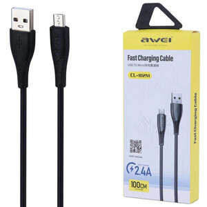 کابل میکرو یو اس بی فست شارژ 2.4 آمپر اوی CL-182M طول 1 متر