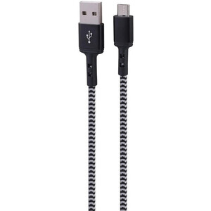 کابل میکرو یو اس بی فست شارژ 2.4 آمپر چرلو طول 1.1 متر کد 3