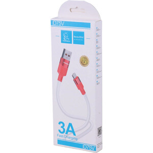 کابل میکرو یو اس بی فست شارژ 3 آمپر دنمن D75V طول 1 متر