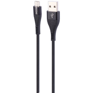 کابل میکرو یو اس بی فست شارژ 5 آمپر شوش SH406A طول 1.1 متر