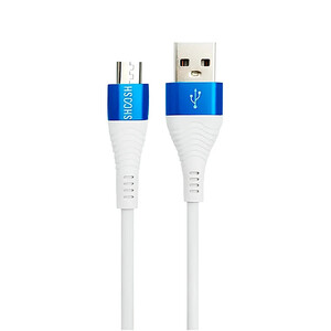 کابل میکرو یو اس بی فست شارژ 5 آمپر شوش SH406A طول 1.1 متر
