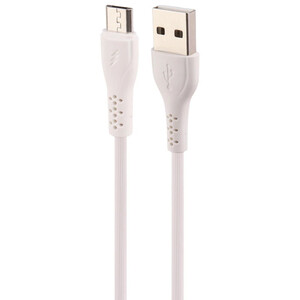 کابل میکرو یو اس بی فست شارژ 5 آمپر شوش SH402A طول 1.1 متر