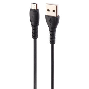 کابل میکرو یو اس بی فست شارژ 5 آمپر شوش SH101A طول 1.1 متر
