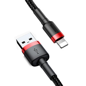 کابل لایتنینگ 2.4 آمپر باسئوس Cafule CALKLF-B طول 1 متر