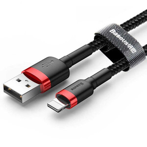 کابل لایتنینگ 2.4 آمپر باسئوس Cafule CALKLF-B طول 1 متر