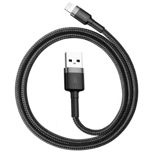 کابل لایتنینگ 2.4 آمپر باسئوس Cafule CALKLF-B طول 1 متر