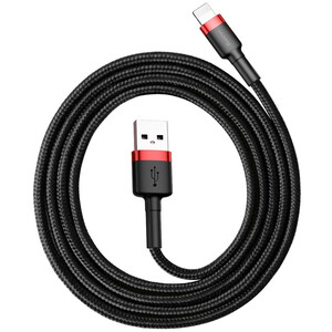 کابل لایتنینگ 2.4 آمپر باسئوس Cafule CALKLF-B طول 1 متر