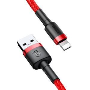 کابل لایتنینگ فست شارژ 1.5 آمپر باسئوس Cafule CALKLF-C طول 2 متر