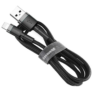 کابل لایتنینگ فست شارژ 1.5 آمپر باسئوس Cafule CALKLF-C طول 2 متر