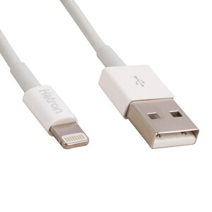 کابل لایتنینگ فست شارژ 2.4 آمپر هترون HC275I طول 1 متر