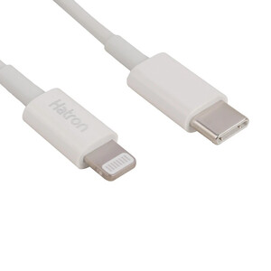کابل تایپ سی به لایتنینگ فست شارژ 2.4 آمپر هترون HC365I طول 1 متر