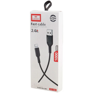 کابل لایتنینگ فست شارژ 2.4 آمپر ارلدام EC-139i طول 1 متر