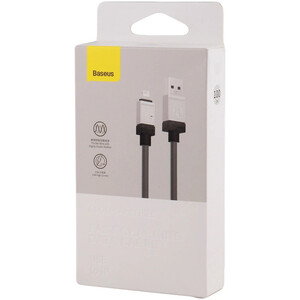 کابل لایتنینگ فست شارژ 2.4 آمپر باسئوس CoolPlay CAKW0004 طول 1 متر