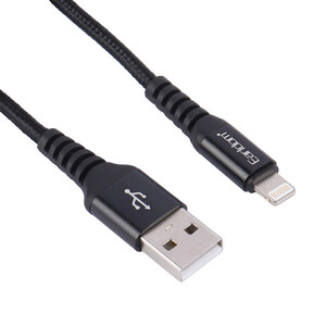 کابل لایتنینگ فست شارژ 2.1 آمپر ارلدام EC-121i طول 1 متر