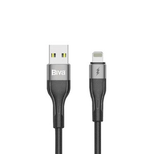 کابل لایتنینگ فست شارژ 3 آمپر بیوا C-20L طول 2 متر
