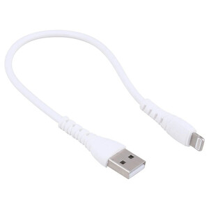 کابل کوتاه لایتنینگ فست شارژ 6 آمپر شوش SH-601i طول 25 سانتی متر