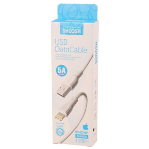 کابل لایتنینگ فست شارژ 5 آمپر شوش SH403i طول 1.1 متر