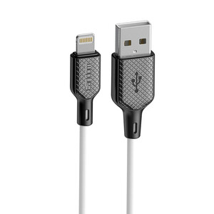 کابل لایتنینگ فست شارژ 3 آمپر ارلدام EC-154i طول 1 متر