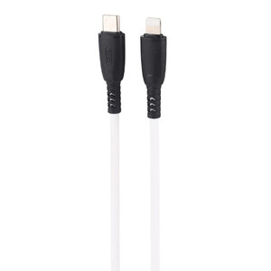 کابل کوتاه تایپ سی به لایتنینگ فست شارژ 27 وات ایکس او XO-NB-Q248A طول 25 سانتی متر