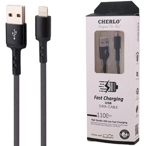 کابل لایتنینگ فست شارژ 2.4 آمپر چرلو CH-IP06 طول 1.1 متر
