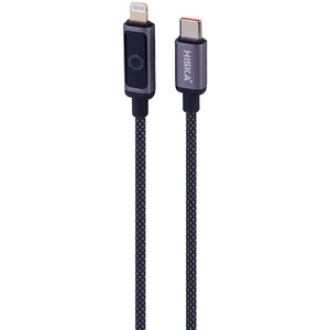 کابل تایپ سی به لایتنینگ فست شارژ 30 وات هیسکا LX-21CL طول 1 متر