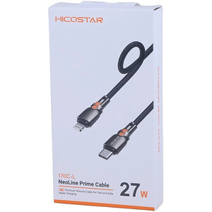 کابل تایپ سی به لایتنینگ فست شارژ 27 وات هایکو استار 170C-L طول 1 متر