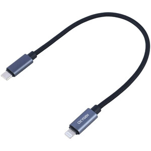 کابل کوتاه تایپ سی به لایتنینگ فست شارژ 30 وات اکسیژن LX-37 طول 30 سانتی متر