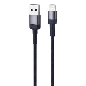 کابل لایتنینگ فست شارژ 3 آمپر اکسیژن LX-1 طول 1 متر