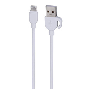 کابل لایتنینگ فست شارژ 3 آمپر بودی DC227L10 طول 1 متر