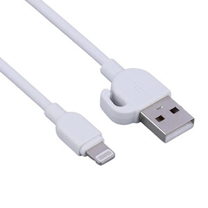 کابل لایتنینگ فست شارژ 3 آمپر بودی DC227L10 طول 1 متر