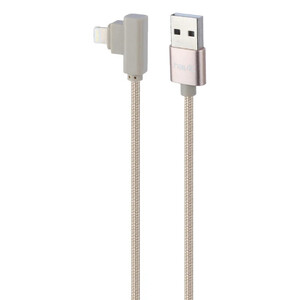 کابل لایتنینگ 2 آمپر هویت HV-CB8503 یکسر L طول 1 متر