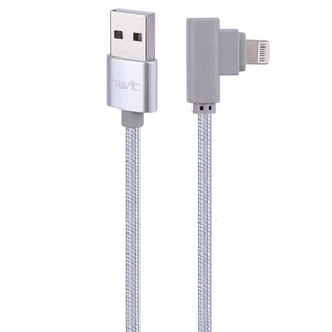 کابل لایتنینگ 2 آمپر هویت HV-CB8503 یکسر L طول 1 متر