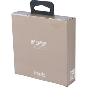 کابل لایتنینگ 2 آمپر هویت HV-CB8503 یکسر L طول 1 متر