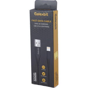 کابل لایتنینگ فست شارژ 5 آمپر گلکس بیت طول 1 متر کد 4