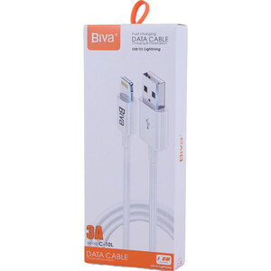 کابل لایتنینگ فست شارژ 3 آمپر بیوا C-10L طول 1.5 متر