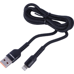 کابل لایتنینگ فست شارژ 3.6 آمپر دنمن D39L طول 1 متر
