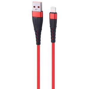 کابل لایتنینگ فست شارژ 3.6 آمپر دنمن D57L طول 1 متر