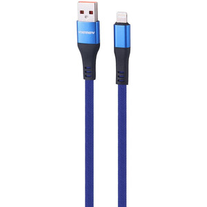کابل لایتنینگ فست شارژ 2.4 آمپر دنمن D47L طول 1 متر