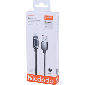 کابل لایتنینگ فست شارژ 3 آمپر مک دودو CA-036 طول 1.2 متر
