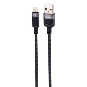 کابل لایتنینگ فست شارژ 2.4 آمپر یسیدو CA123L طول 1.2 متر