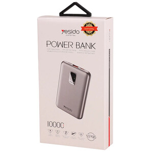 پاور بانک فست شارژ یسیدو YP46 QC3.0 PD 22.5W ظرفیت 10000 میلی آمپر ساعت