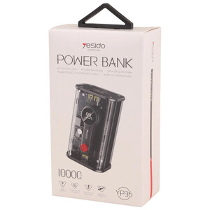 پاور بانک فست شارژ یسیدو YP35 QC3.0 PD 22.5W ظرفیت 10000 میلی آمپر ساعت