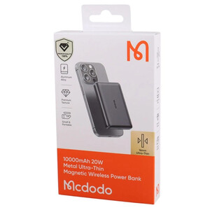 پاور بانک بی سیم فست شارژ مک دودو MC-465 PD 20W ظرفیت 10000 میلی آمپر ساعت