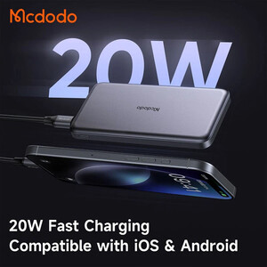 پاور بانک فست شارژ مک دودو MC-378 PD 20W ظرفیت 10000 میلی آمپر ساعت