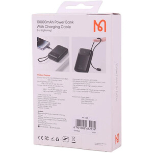 پاور بانک فست شارژ مک دودو MC-325 PD 22.5W ظرفیت 10000 میلی آمپر ساعت